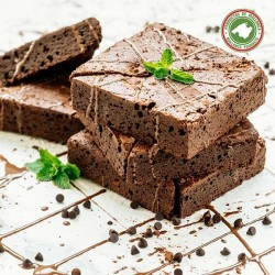 Chocolade brownie met agavesiroop (SUIKERVRIJ)...